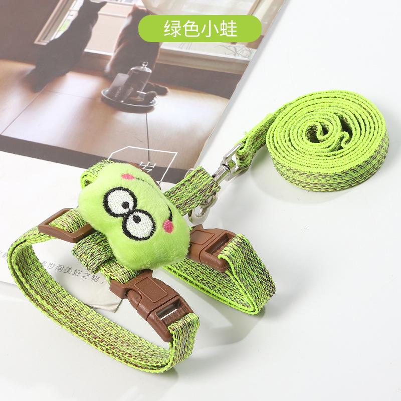 

Pippi Tao goes out with a special traction rope for I-shaped cats, and a cartoon doll I-shaped anti-break-free cat walking rope. 1.0Cm (random paper card color)