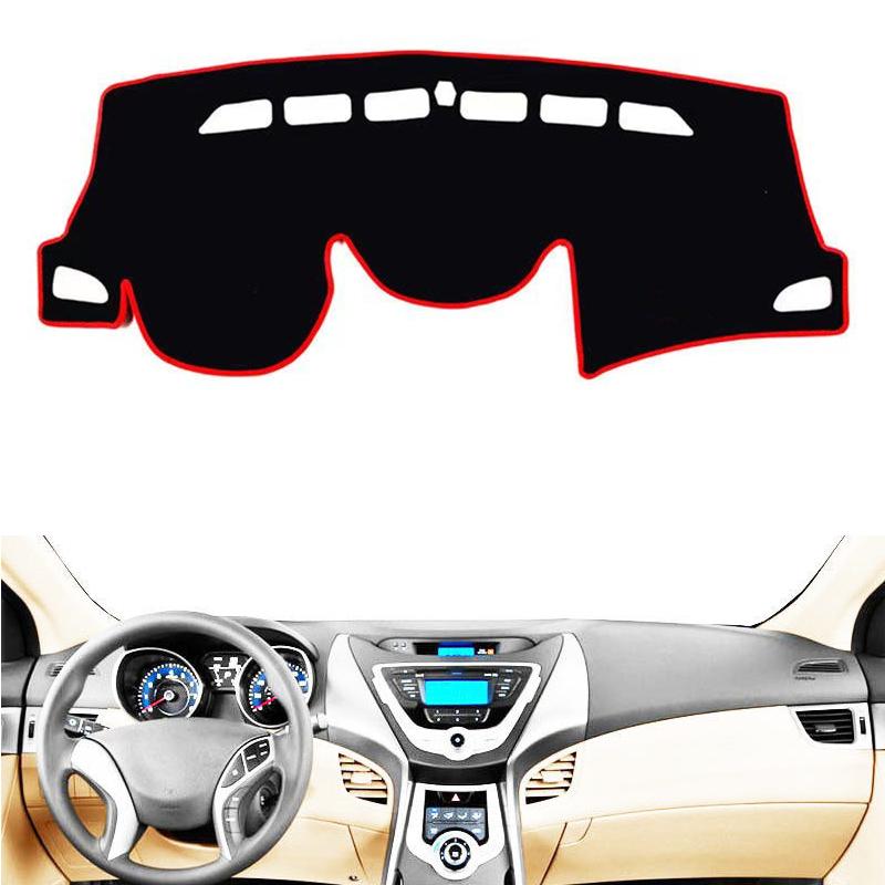 For Hyundai i30 2012 2013 2014 2015 2016 2017 Car Styling Dashboard Cover Mat Pad  Anti-UV Dashmat Sun Shade Carpet Accessories