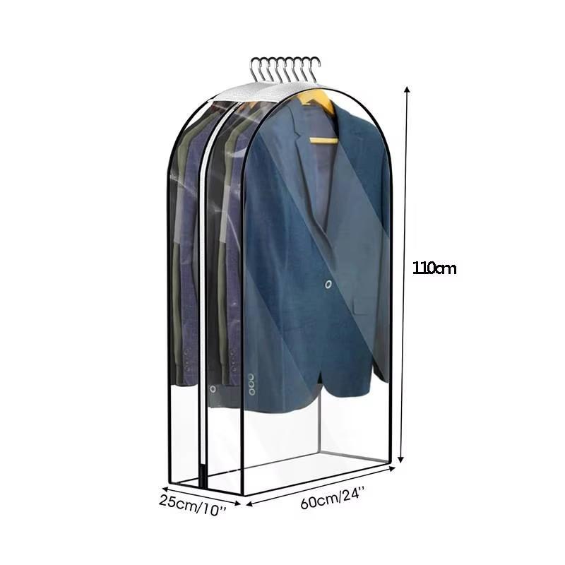 Lightweight Dustproof Non-woven Wardrobe Storage Clothes Bag Men's Suit Bag Suit Cover Isolate Static Electricity