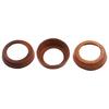 3 Leather Piston Sleeves and 6 Sealing Rings Compatible with Most Type 75 Pumps Perfect for Daily Maintenance Tasks