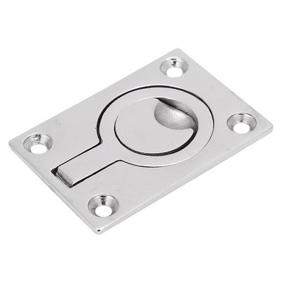 Durable Stainless Steel Marine Boat Deck Lifting Ring Door Knob Handle Pull Ring Buckle(64*44 )