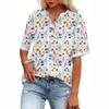Linen Tops For Women Summer V Neck Short Sleeve Length Sleeve Womens Tops  Casual Loose Fit Blouses