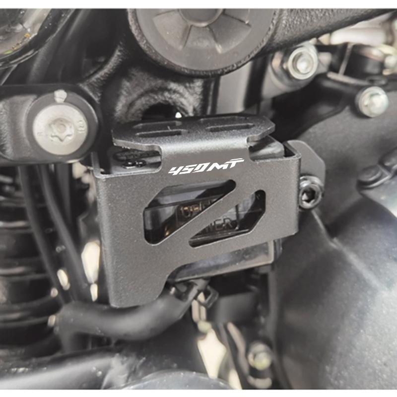 For CFMOTO MOTO CF 450MT 450 MT MT450 Accessories Motorcycle Front Brake Caliper Guard Rear Brake Fluid Reservoir Cover Guard