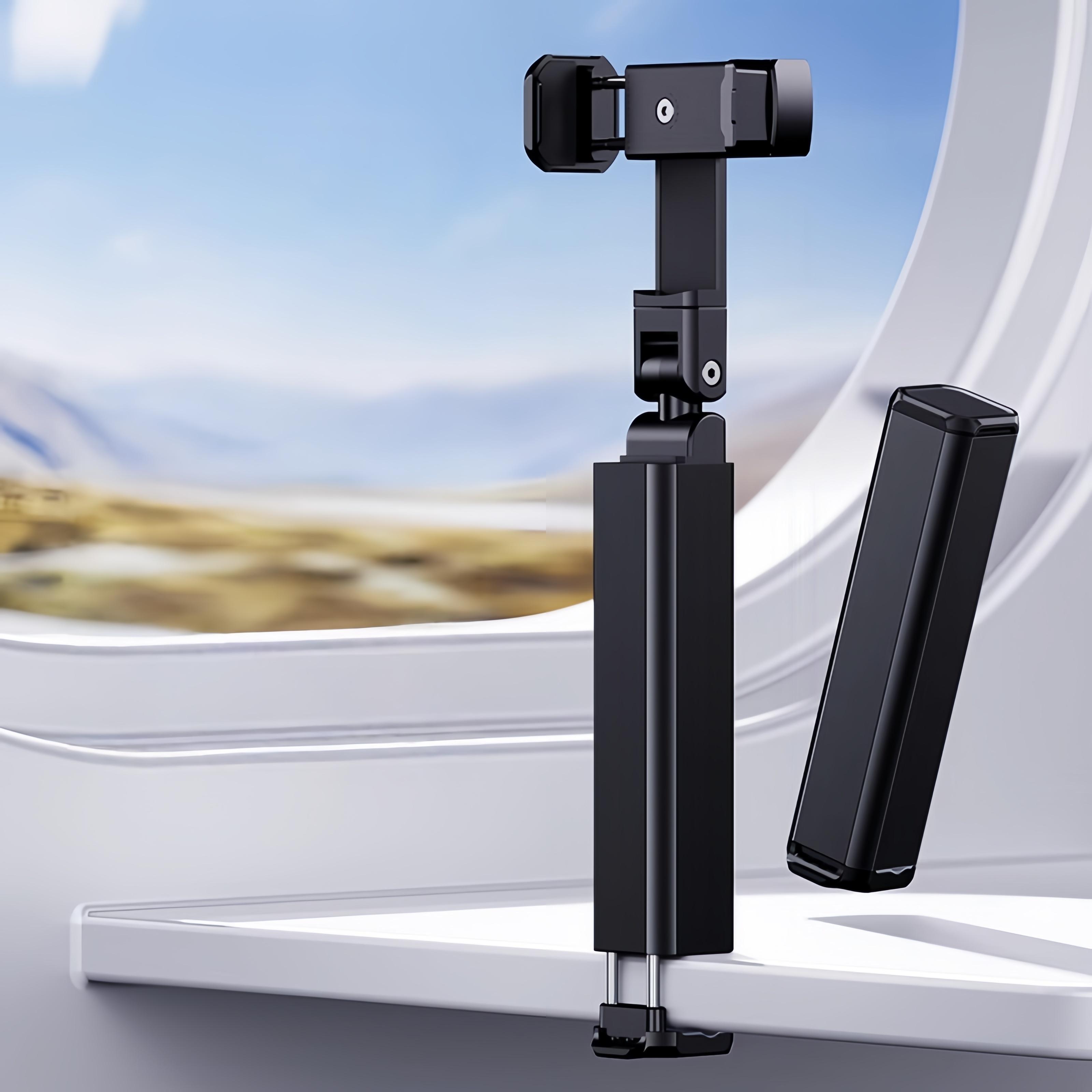 

Airplane Phone Holder, Portable Travel Holder Desk with Multi-Directional 360 Degree Rotation, Train Travel Accessory