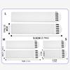 Pack Of 12 Pair  No Track Adhesive Hook strong Wall Mounts Upgrades for Picture frame Damage without  Installation