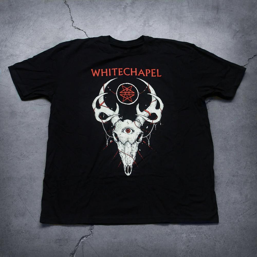 Whitechapel Band Music Black Heavy Cotton Size S-4Xl   BL318 Unisex T-Shirt S