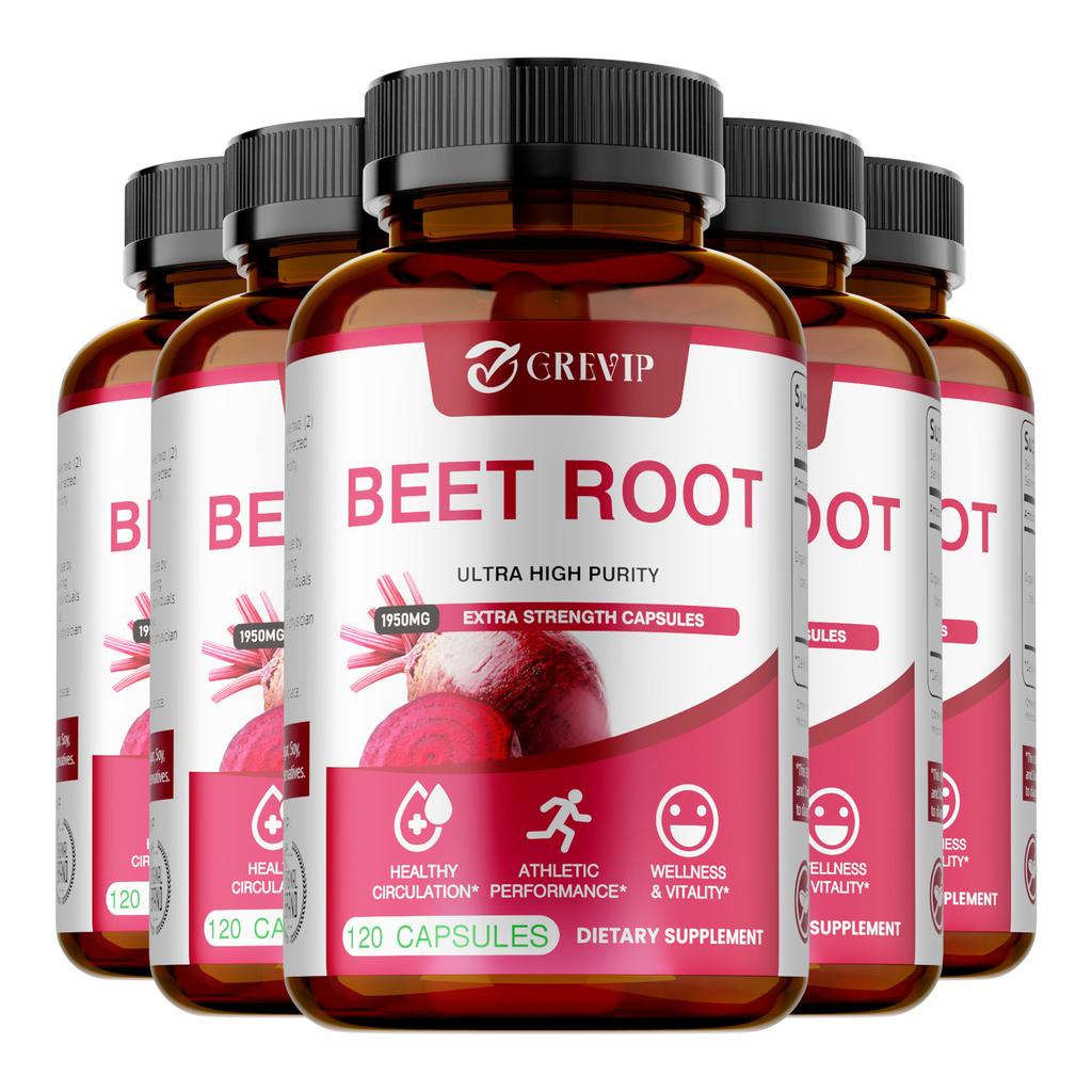 Concentrated Beet Root Extract, Nourishes the Body's Internal Circulation, Maintains Physical Health and Vitality, Nutritional Supplement.