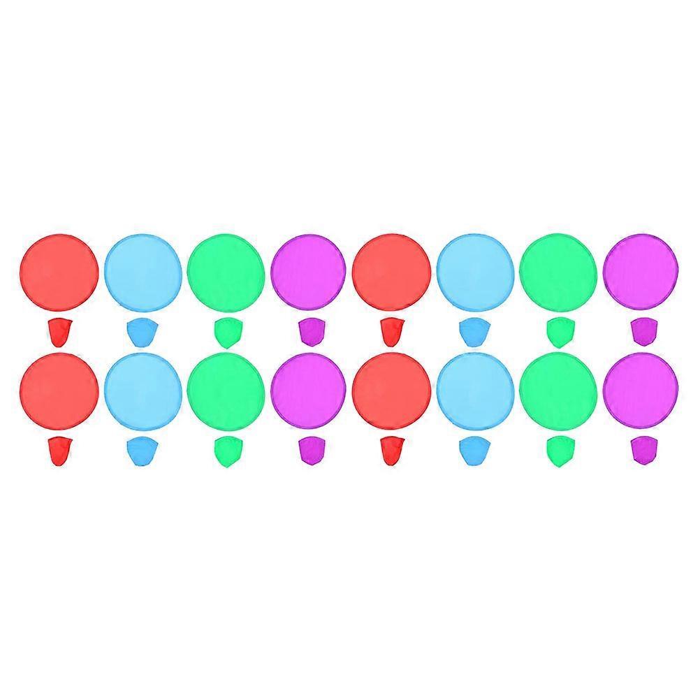 24Pcs Foldable Flying Disc Toy Assorted Color Perfect For Summer Party Birthday Christmas New Year