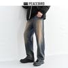 PEACEBIRD MEN'S BAHAF411W Straight-Leg Jeans