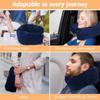 Adjustable Straps Portable Travel Bag Stuff With Clothes Stuffable Pillowcase  Train Travel