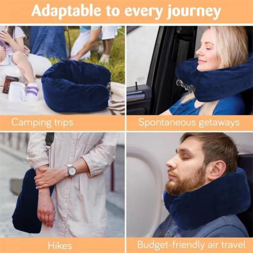 Adjustable Straps Portable Travel Bag Stuff With Clothes Stuffable Pillowcase  Train Travel