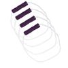 4 Pcs Back Stretching Strap Thickened Auxiliary Training Wall Rope Waist Back Leg Stretch Strap