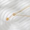 Joolim Jewelry 18K Gold Plated Double Heart Pendant Choker Necklace Stainless Steel Jewelry
