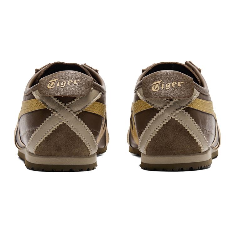 ONITSUKA TIGER MEXICO 66 Breathable Low Top Casual Shoes Unisex Brown Sneakers 1183C102-203