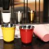 80ML Espresso Mugs 304 Stainless Steel Coffee Cups Insulated Double Wall Dishwasher Safe Small Capacity Insulation