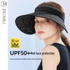 JIUMU Women's Full Face Sun Protection Visor Hat CD065