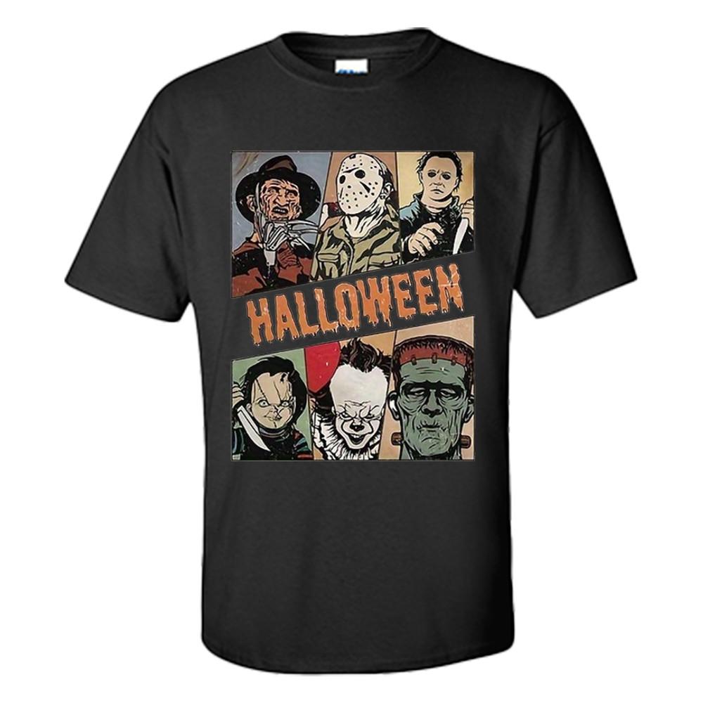 Halloween Legends T Shirt Horror Movie Icons Tee S-XXXL Unisex T-Shirt