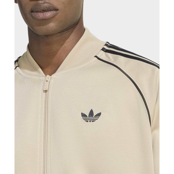 adidas Originals Adicolor Sst Loose Fit Zip Stripe Solid Jacket Men Jackets KC8524