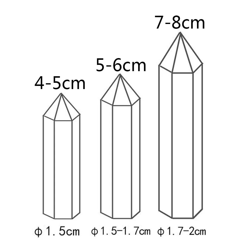 Natural Stones And Crystal Single Point Wand Reiki Healing Rose Quartz Amethyst Tower Mineral Polished Stone Crafts Home Decor
