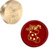 Gingerbread House Wax Seal Stamps Christmas Sock Sleigh Wax Seal Stamp Head Christmas Eve for Invitations Envelope Cards Gift