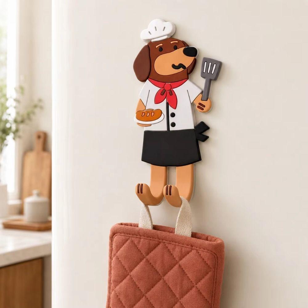 Creative Cartoon Fridge Magnets 3D Animal Phone Holder Funny Fridge Magnetic Hook  Home Decoration