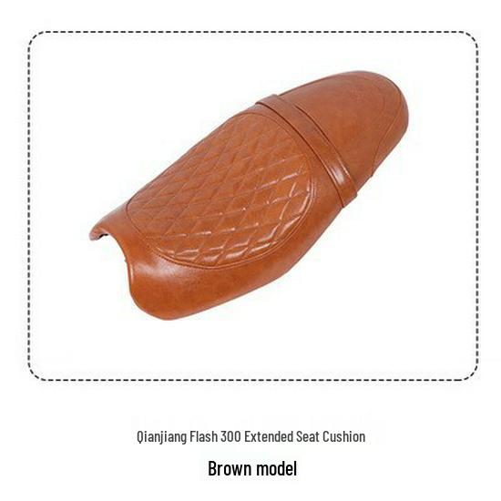 QJ Flash 300 Rozšířený sedák: Měkká, Zesílená a Pohodlná Úprava ve stylu housenky.