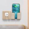 Wall-Mounted Multi-Functional Phone Charging and Remote Control Stand, Punch-Free