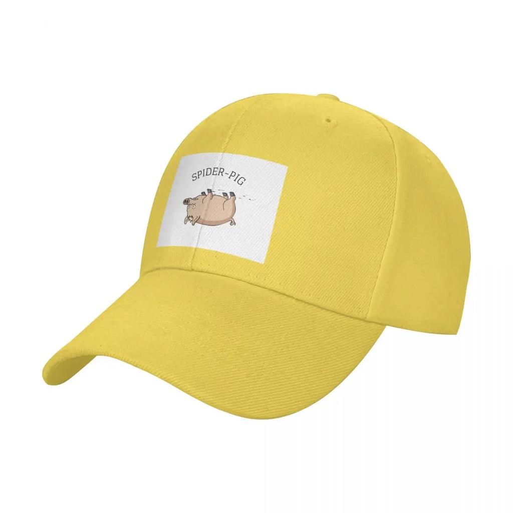 Spiderpig Baseball Cap Hat Man For The Sun funny hat Beach Bag Girl Mens