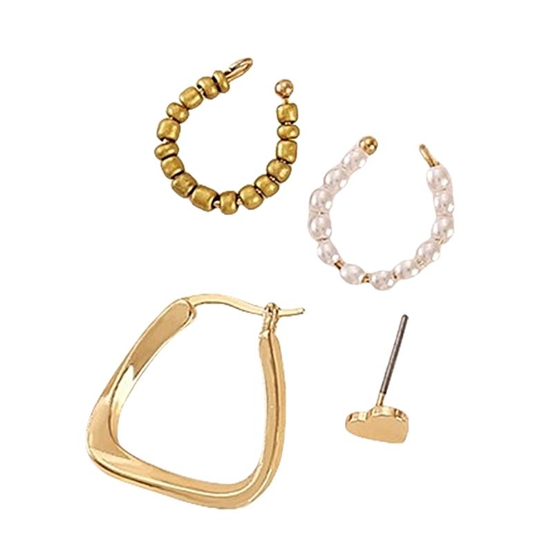 

Fashionable Ear Cuff Not Piercing Ear Jewelry Casual Ear Accessory Alloy Texture for Commuting Parties and Travel 1