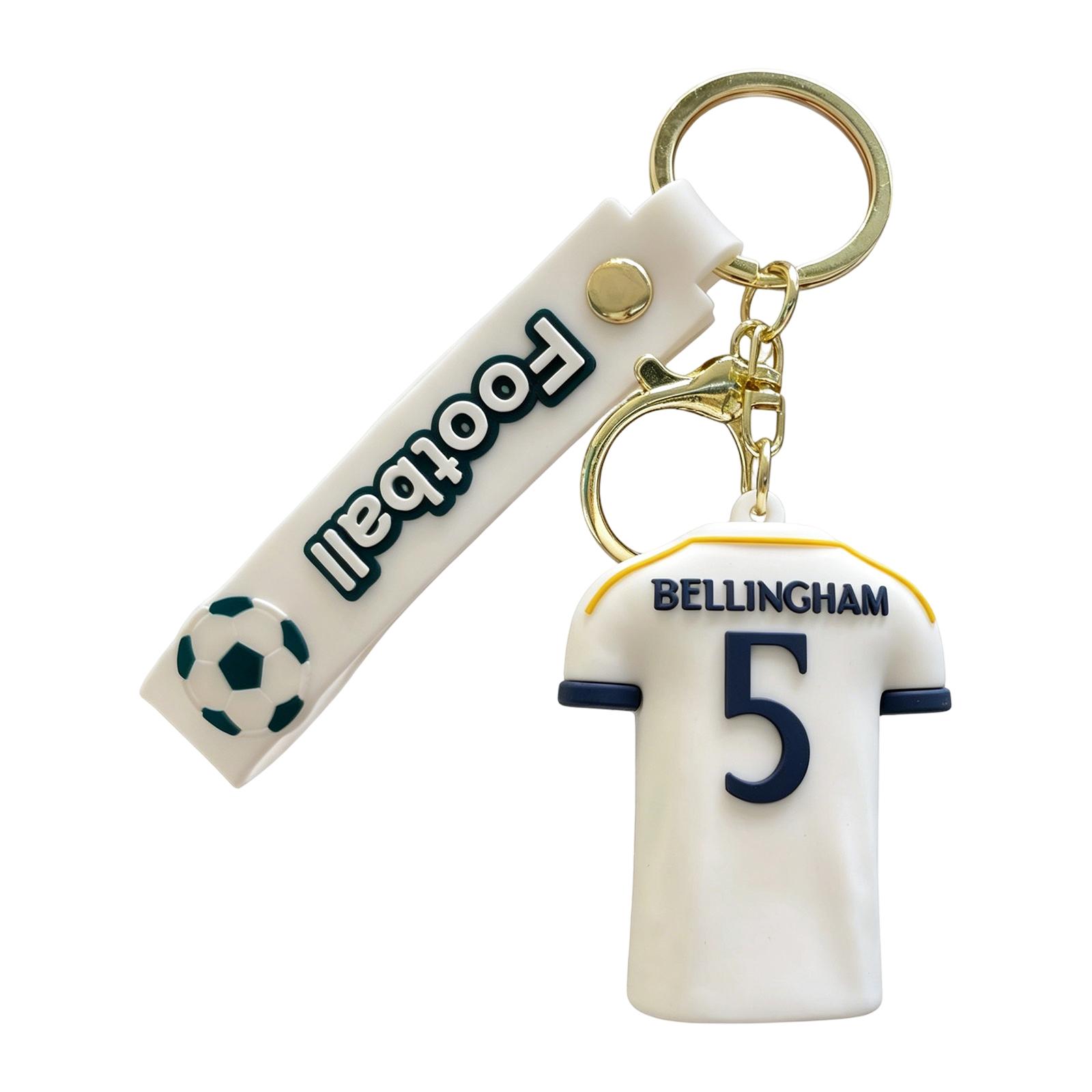 

Football Keychain Cartoon Doll Schoolbag Charm Car Keychain Small Gift One Size
