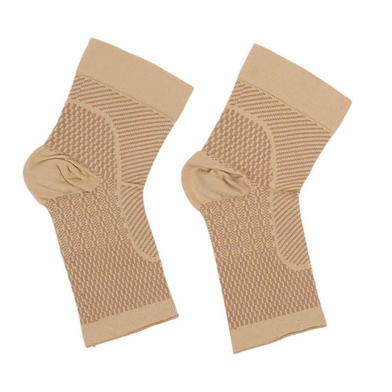 Ankle Joint Protection Open-toe Pressure Socks Sweat Absorption Reduce Vibration Compression Socks Hosiery Sports