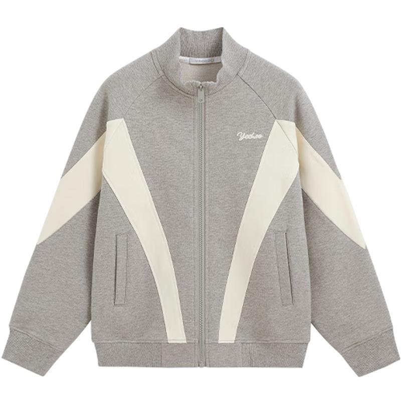 YEEHOO Boys  Casual Stand-Collar Sweatshirt 170