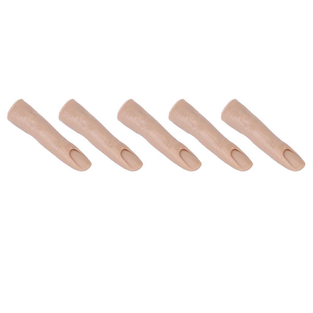 Silikon Übungsfinger für Tattoo Acrylnägel Übung Flexible Gelenke Nagel Finger