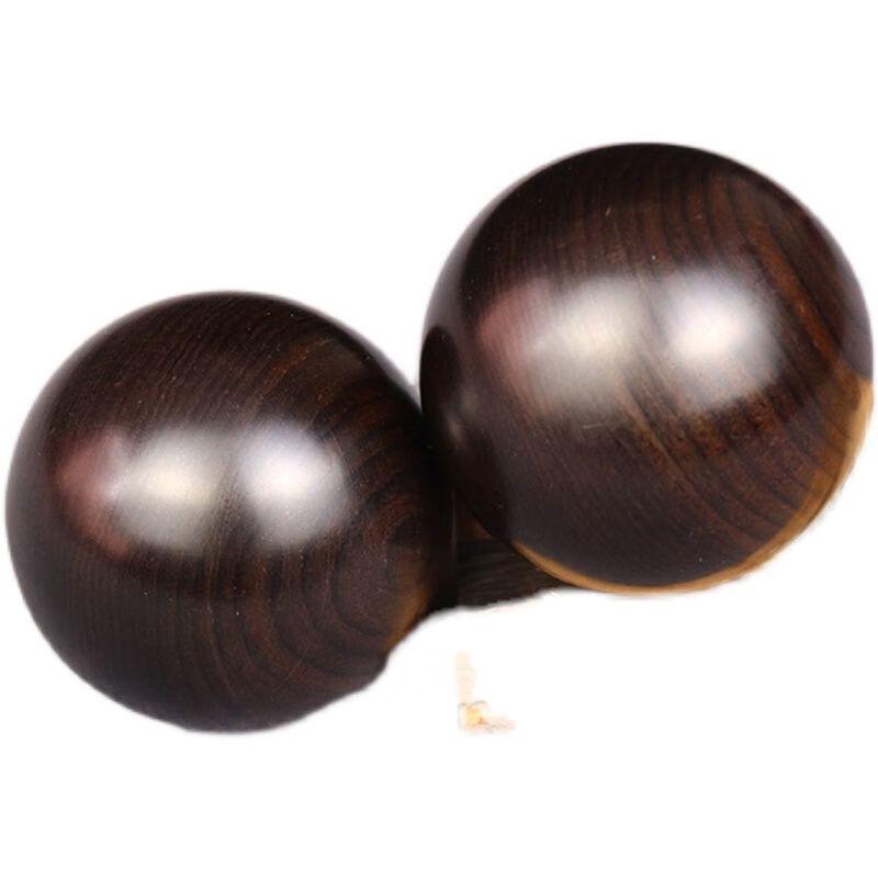 Ebony Red Sandalwood Fitness Hand Massage Balls