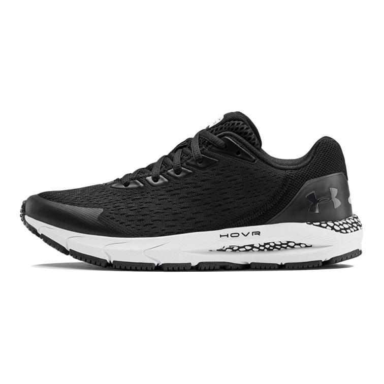 Under Armour Hovr Sonic 3 Lace Up Low Top Kids' Running Shoes Black White Teenagers 3022877-001