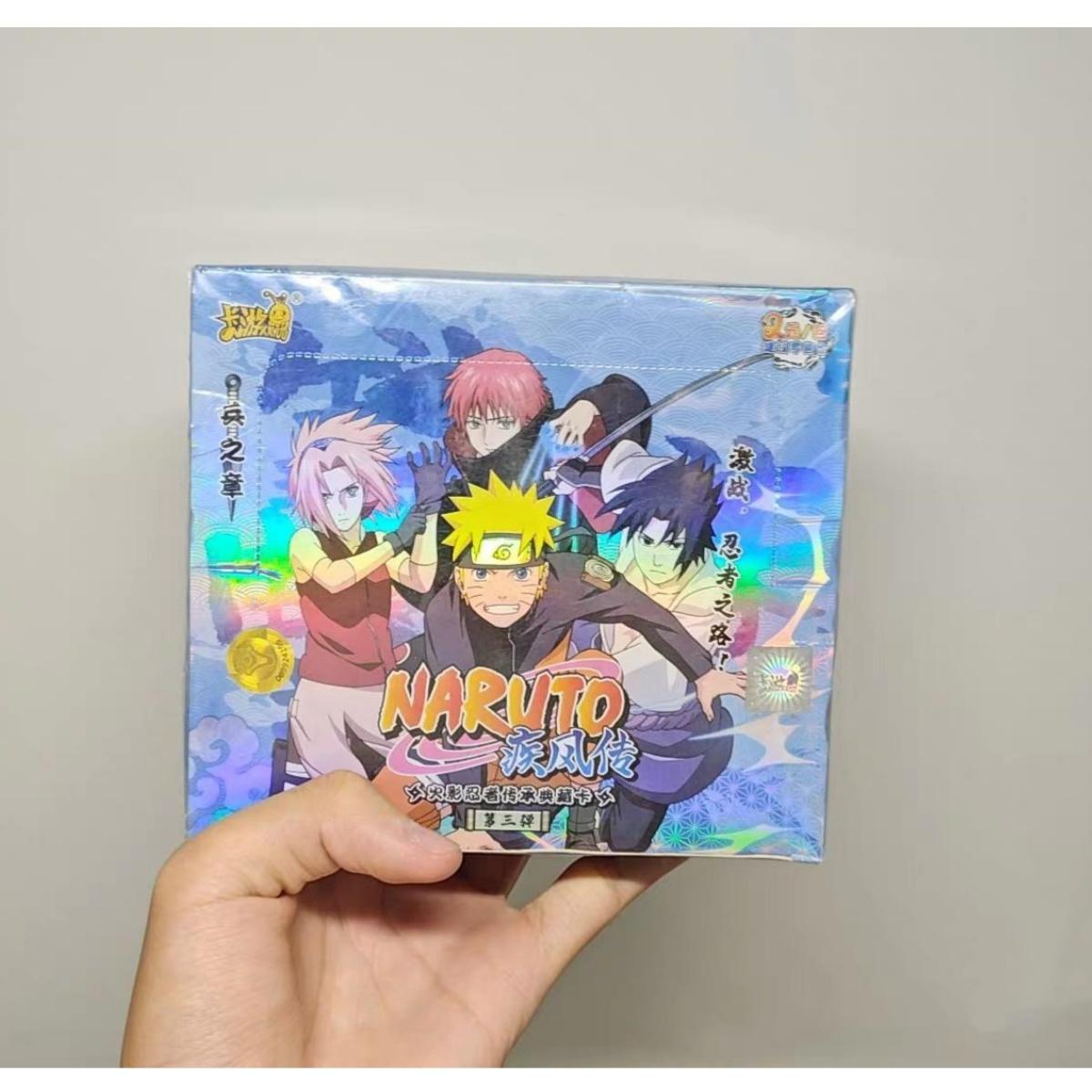 Naruto Chapter: The Chapter: The Collection of Activity Cards Uzumaki Naruto Sasuke Anime Characters Collection Card Whole Bo