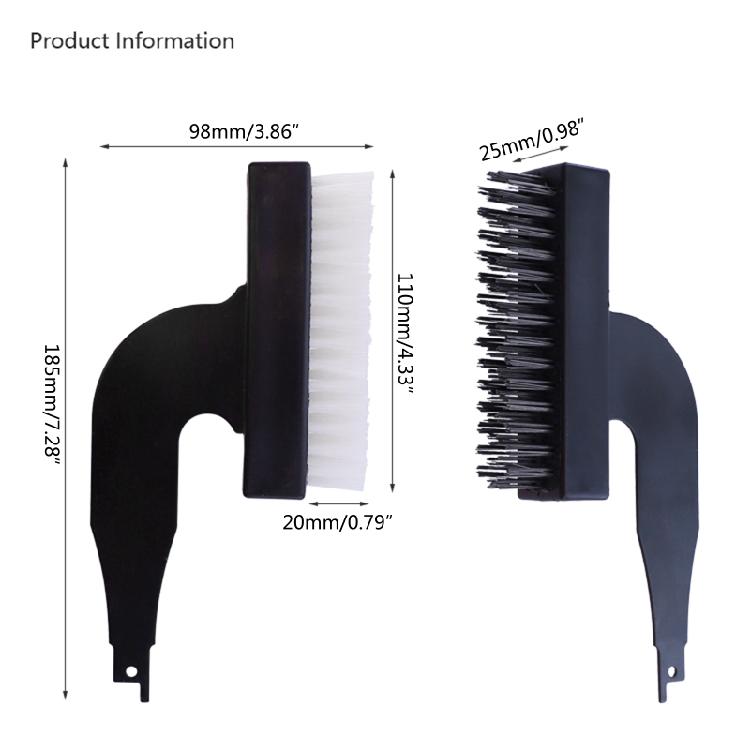 Electric Cleaning Brush Saber Saw Reciprocating Brush for Head Rust Removal Tool