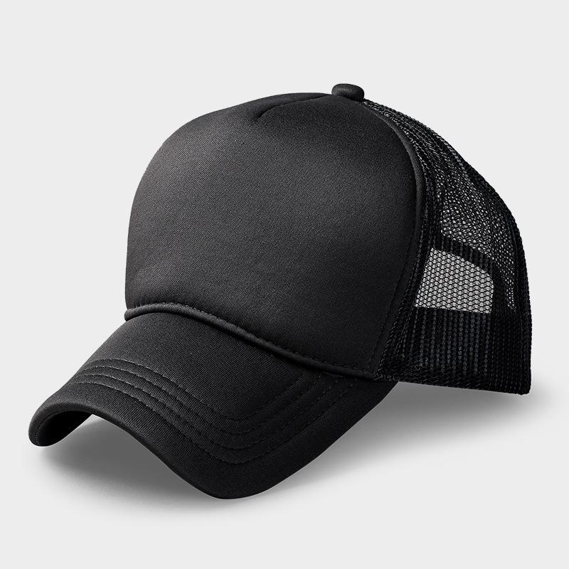 2025 Big Size Trucker Hat Male Summer Mesh Sun Cap Lady Leisure Baseball Caps Man Big Size Snapback Hats 56-59cm 59-63cm