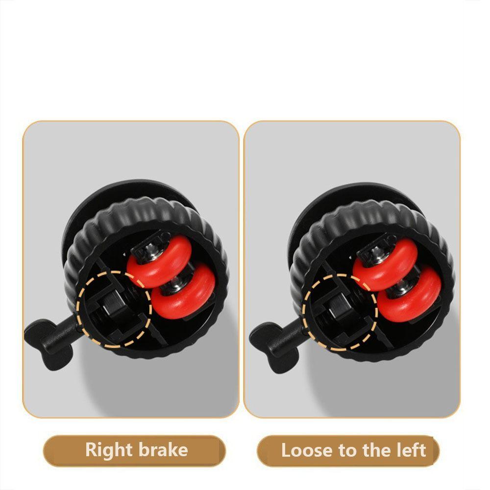 4Pcs Heavy Duty Universal  Wheel Roller Furniture Caster Universal Swivel Caster  Baby Crib