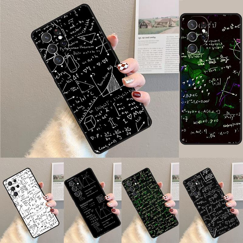 Chemical Math Formula Phone Case for Samsung Galaxy note 10 pro S26 Ultra S23 S24 FE S25 S21 S22 PLUS shockproof Cove