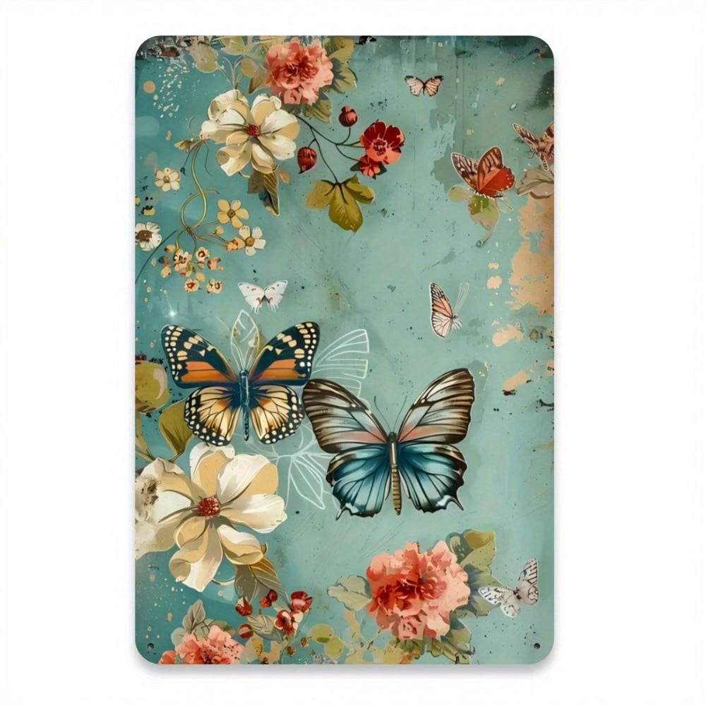 Retro Metal Paintings, Furniture, Living Room Decoration 20x30cm