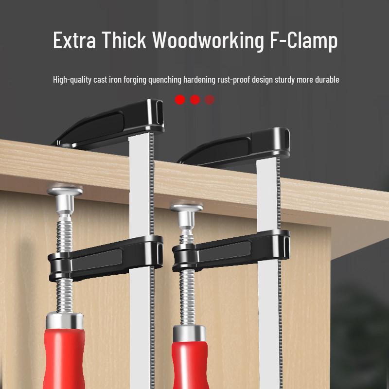

Heavy-Duty G-Type Woodworking Quick Clamp Width 50mm x Length 150mm