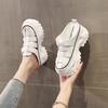 Sandali con Zeppa Scarpe da Donna Ciabatte con Aumento di Altezza Interna Donna Estate Esterno Nuovi Sandali Traspiranti con Punta a Sacchetto in Pelle Bovina