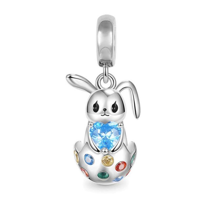 New Copper Cute Pet Series Lucky Cat Snail Penguin Monkey Charm Beads Fit For Original Hand Chain Diy Exquisite Jewelry Acce