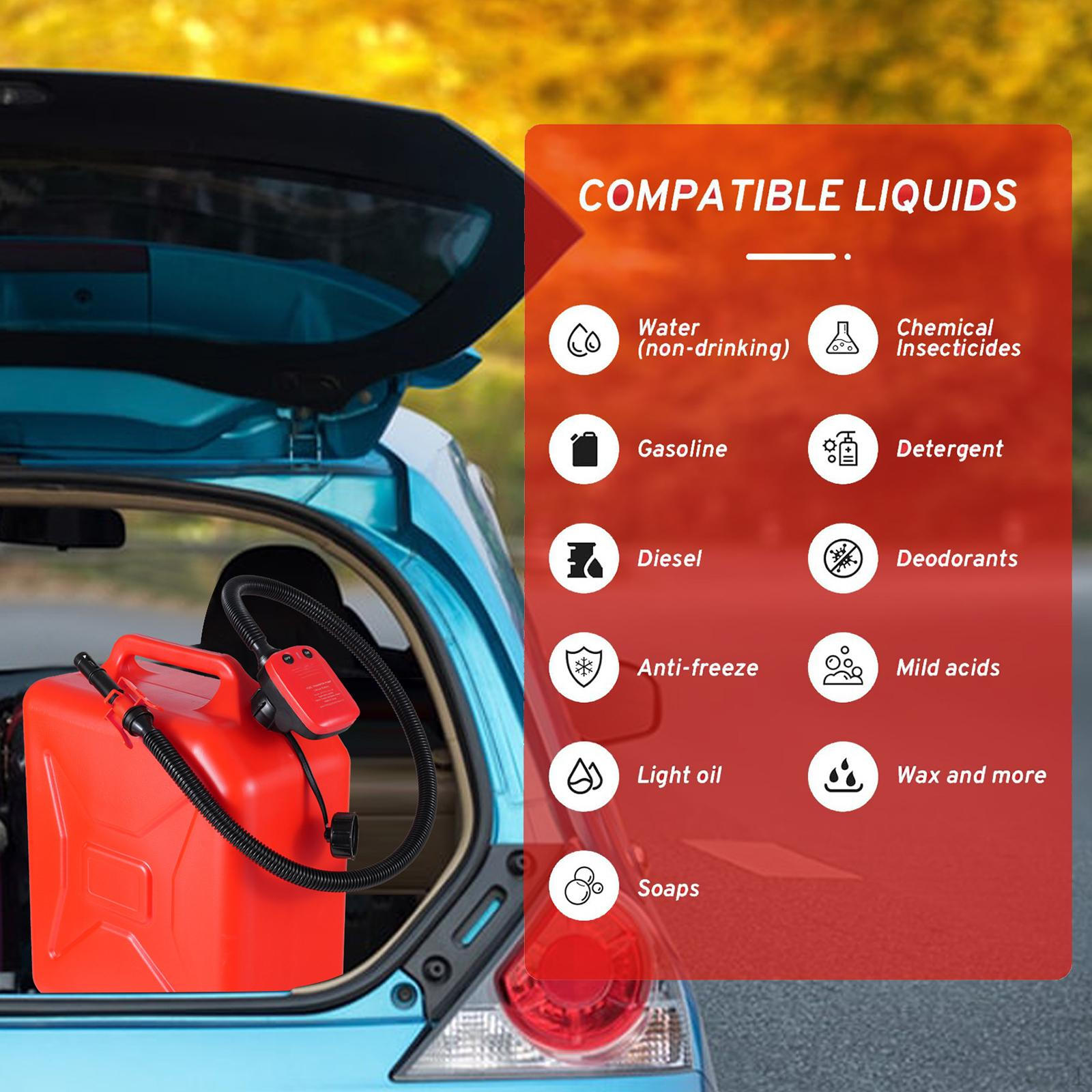 

Oil Transfer Pump 1 Set Auto for Boat Motorbike Men