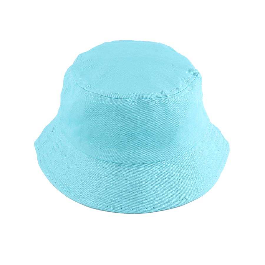Summer Cotton Foldable Bucket Hat Unisex Women Men Outdoor Sunscreen Hats Soild Color Fishing Hunting Caps Beach Cap 15 Colors