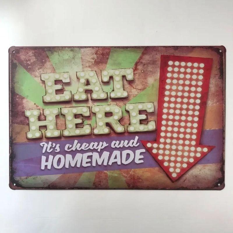 Civilized Bathroom Rules Tin Sign for Bathroom & Bar Wall Decor