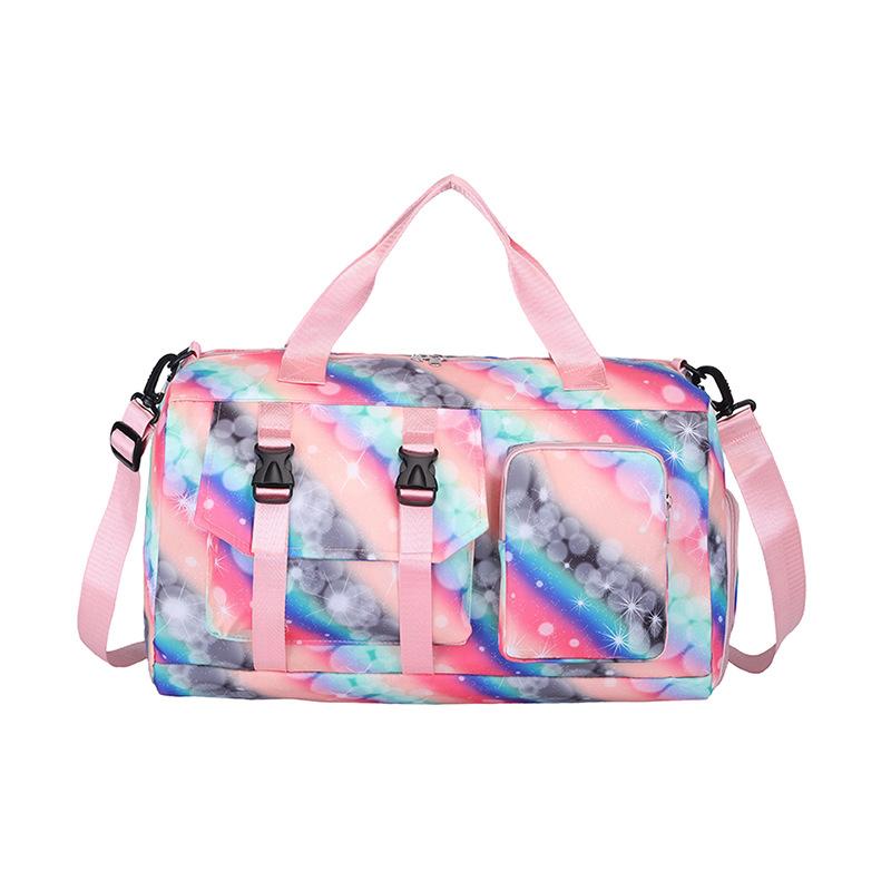 Short-distance travel bag Women's lightweight and large-capacity business trip travel boarding bag Handheld luggage Swimming sports fitness bag