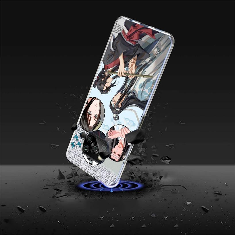 Anime Mo Dao Zu Shi Phnoe Case for Xiaomi Poco X5 X6 X7 Pro X4 Gt F7 Ultra M8 M7 Redmi 15C 15 13C 13 12C 12 Unique Cover Coque P