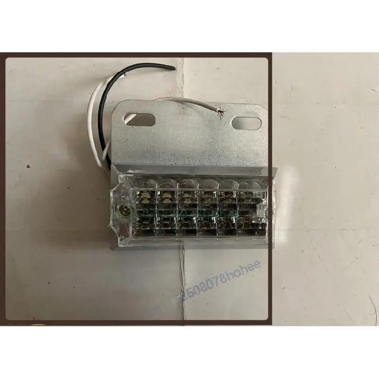 For LED Side Marker Turn Light With Iron Bracket For Box Truck Farm Vehicle Van Electrical Lamp Parts